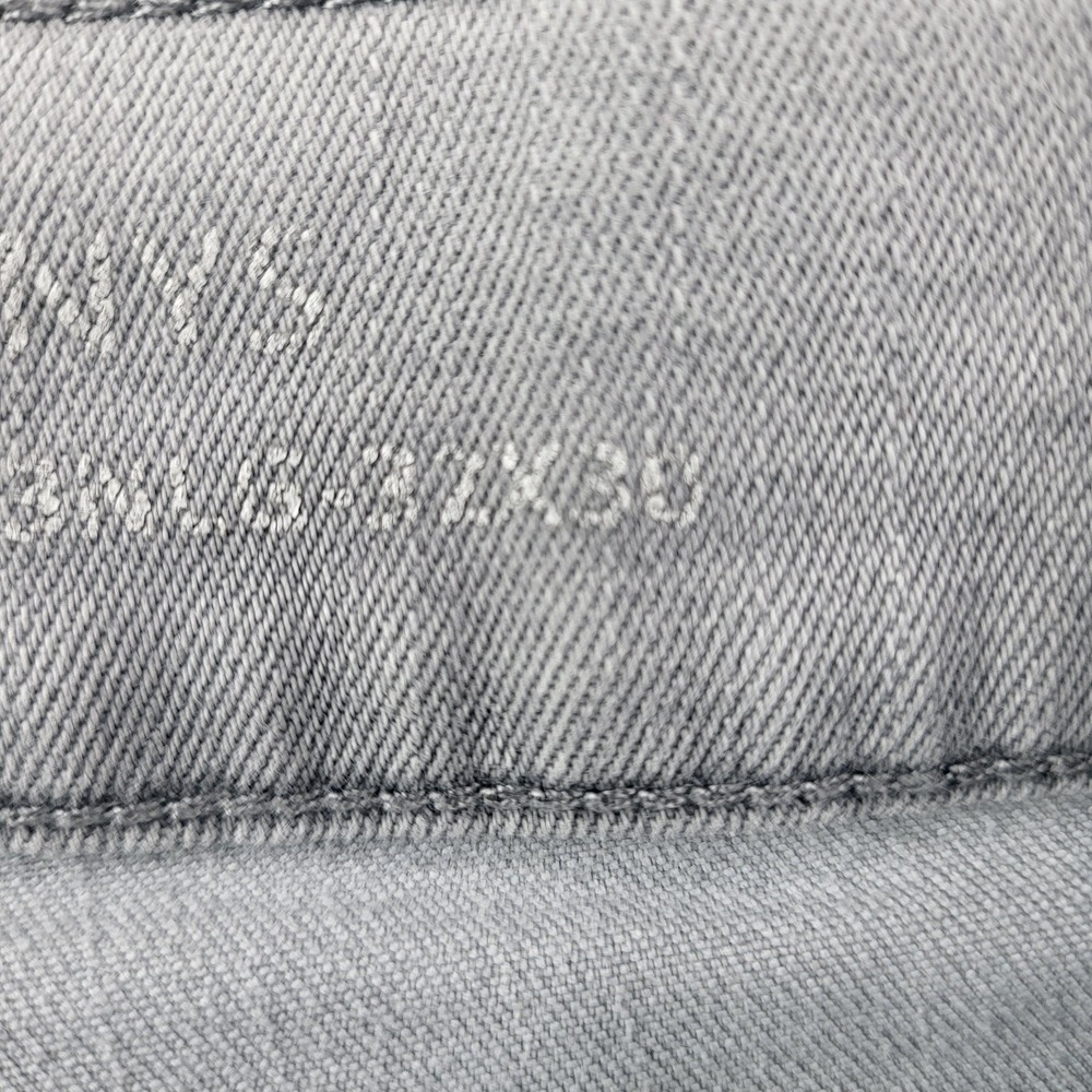 Mugsy Jeans Mens 31x30 Gray Stretch Denim Slim Tapered Leg 5 Pocket Casual Pants - Picture 5 of 9